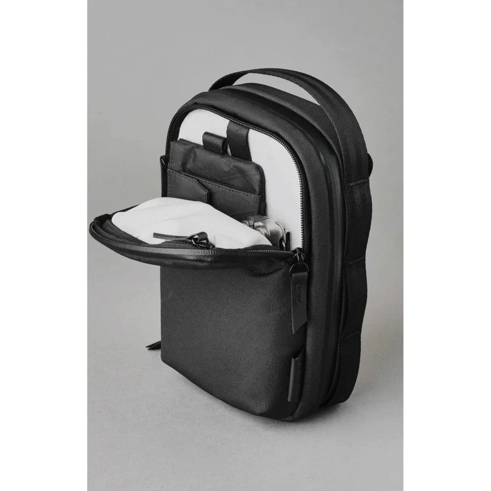 ALPAKA Metro Sling V2 Black Axoflux 300D Crossbody Bag Urban Techwear Travel